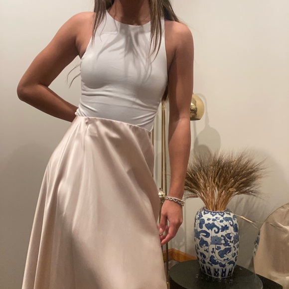 Silk Midi Skirt - Picture 6 of 9